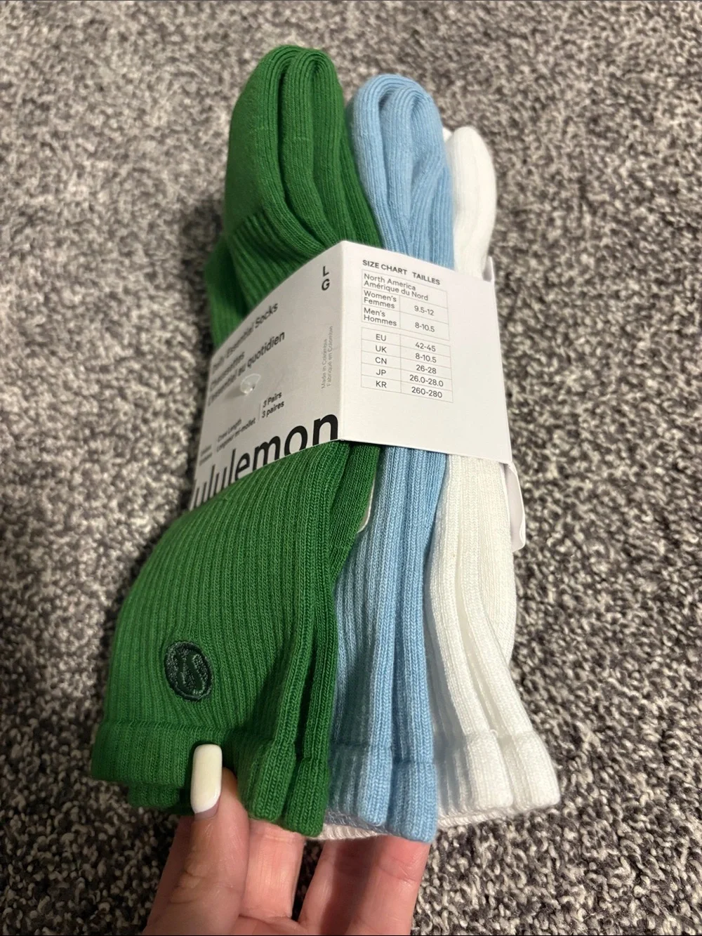 Lululemon Daily Essential Socks